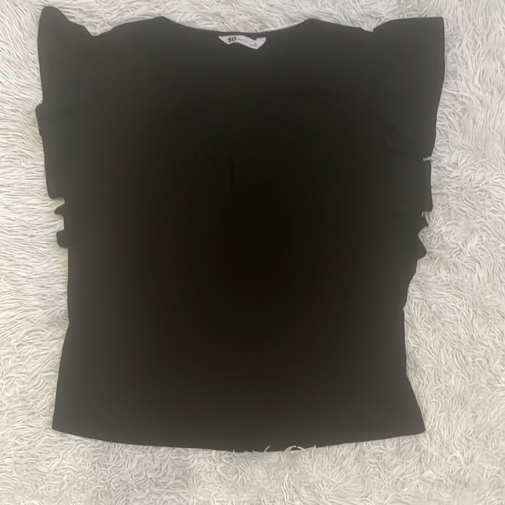 SO Black Blouse